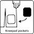 Kneepad pockets